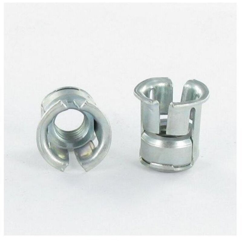 Ecrou Cage Rond M6 Epaisseur de serrage 0.7A4 CV4826HG Acier zingué-100 pièces