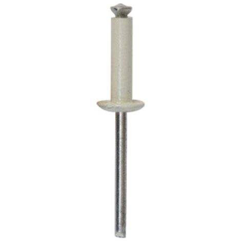 rivet épanoui blanc ø 4,8 x 18 mm