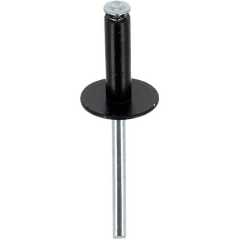 rivet épanoui noir ø 4,8 x 16 mm