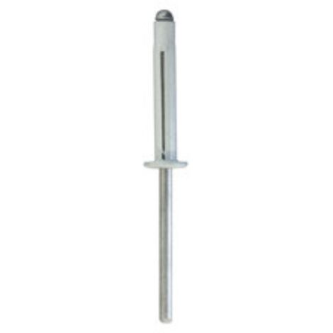 rivet expansé blanc ø 4 x 25 mm plaque d'immatriculation