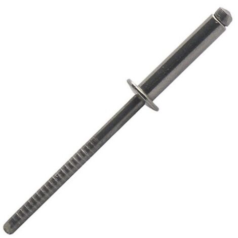 Rivet inox tête plate 4,8X12 boîte de 250 - SCELL-IT - BTD4812
