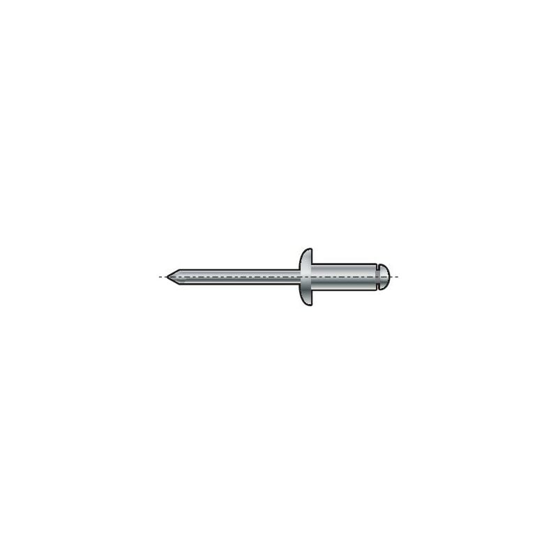 Qualfast 3.2X10MM Aluminium Dome Head Rivet (Box 500)