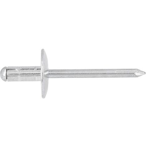Rivet POP PolyGrip® tige de rivet D. x l. 4 x 17 mm K12 aluminium/acier 500 pièc (Par 500)