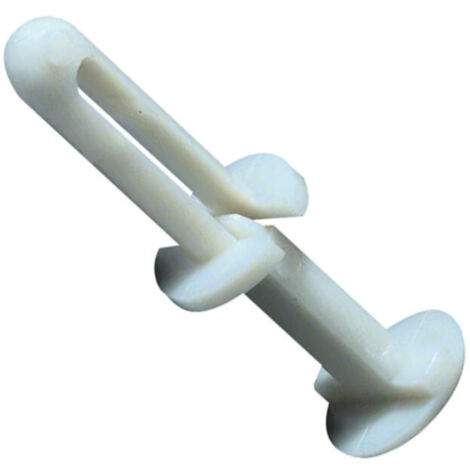 Rivet pour trou de perçage 4mm sans halogene résistance de serrage 4-7mm gris HAGER L5123