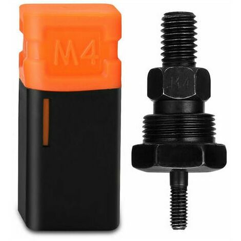 Riveter Machine Accessory Threaded Mandrel Rivet Adapter Nut Tool Pull Rod Riveter Replacement Riveters, M4