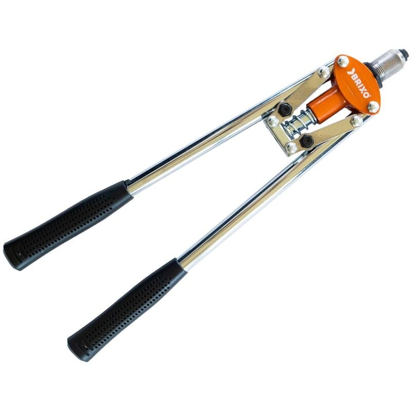 Led Leds - Riveteuse à 2 bras Rivets jusqu'à ø 4,8 mm Poignées Acier trempé brixo