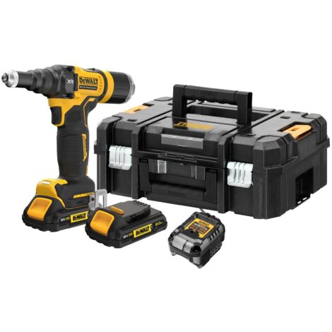 Riveteuse Dewalt Chargeur DCF403D2GT-QW 18V 2Ah