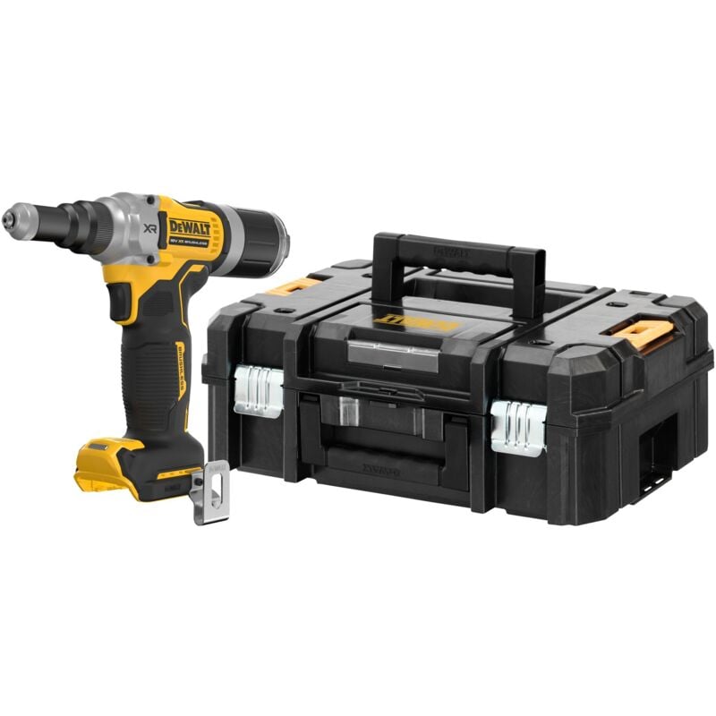 Pistolet à riveter sans fil DCF414NT Dewalt 18V sans batterie ni chargeur dans tstak