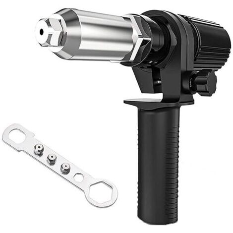 Riveteuse électrique, Adaptateur Riveteuse Rivet Gun Core Pull Accessoires Attachments Adaptateur de Joint de Foret de rivetage sans Fil