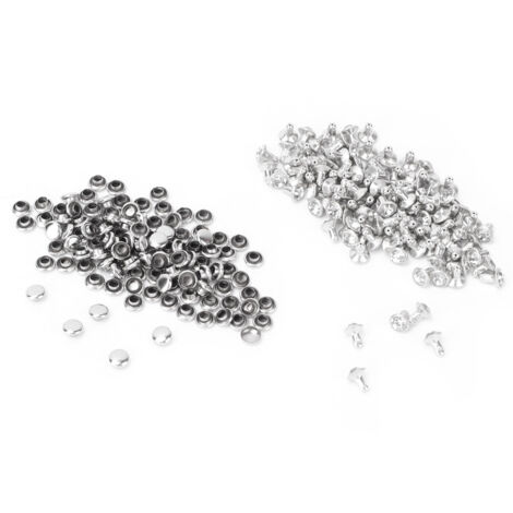Rivets à Cristaux 6mm pour Décoration Cuir et Accessoires DIY