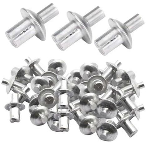 Rivets à expansion à frappe, rivets à tête demi-ronde et noyau en aluminium --