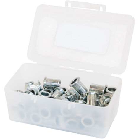 Rivets creux en acier zingué (BKM) - M4 - 100 pièces MW Tools RIALU4MM