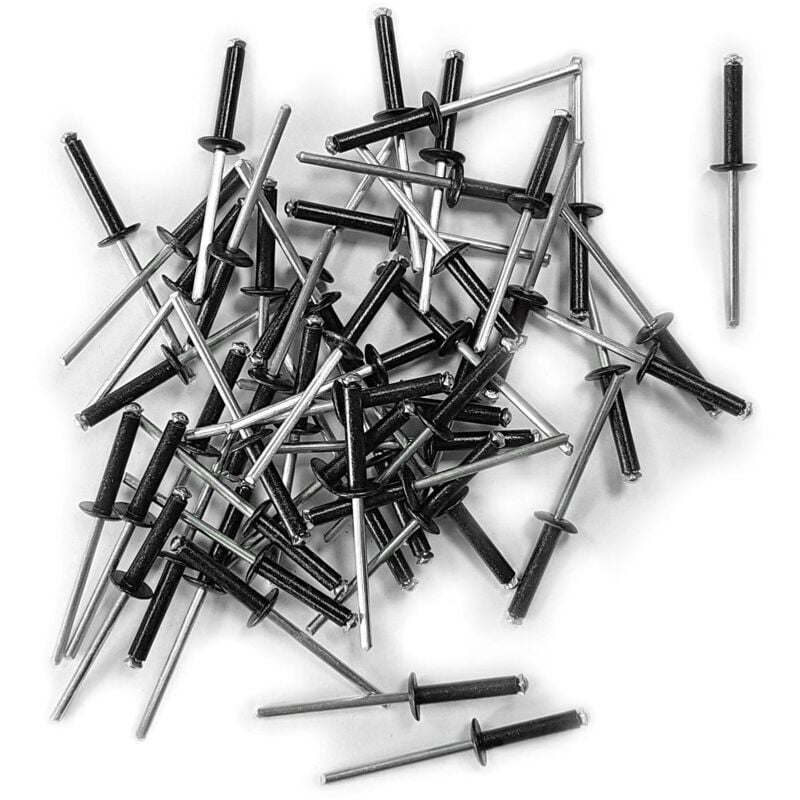 Oc-pro - Rivets eclateurs de 4 x 20 noir