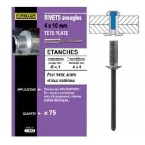 Rivets etanches 4x10 (75)7631882