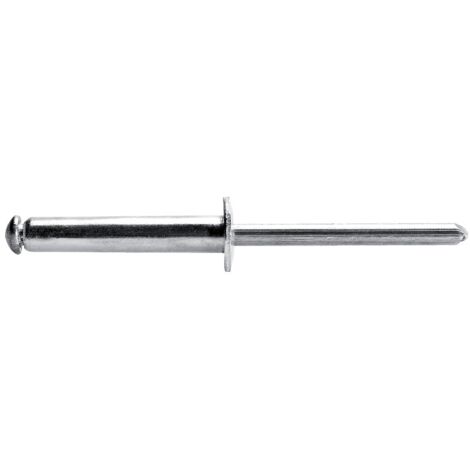 Rivets étoilés GOLIGHT aluminium large surface de contact sur sa partie aveugle 4,8x25mm serrage 7 à 12mm boîte 250 p - DEGOMETAL