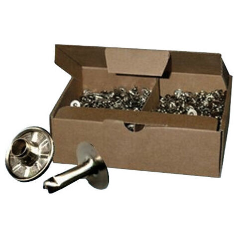 Rivets nickelés MF 3x7 mm – Pack de 1000 pièces – Fixations résistantes pour usage professionnel