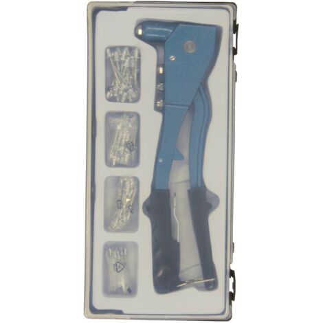 Rivettatrice a Mano con Rivetti Assortiti in Valigetta Masidef
