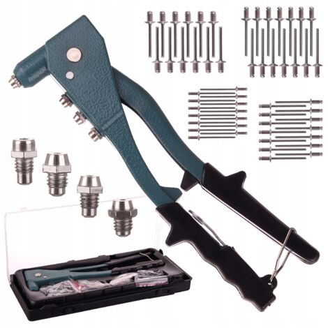 RIVETTATRICE MANUALE PER UNIRE FOGLI DI PLASTICA CON RIVETTI DA 2,4-4,8 MM
