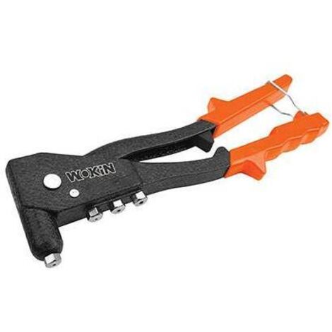 RIVETTATRICE MANUALE TESTA FISSA 215210 WOKIN - ALLUMINIO MM 2,4/4,8 - 2 pezzi