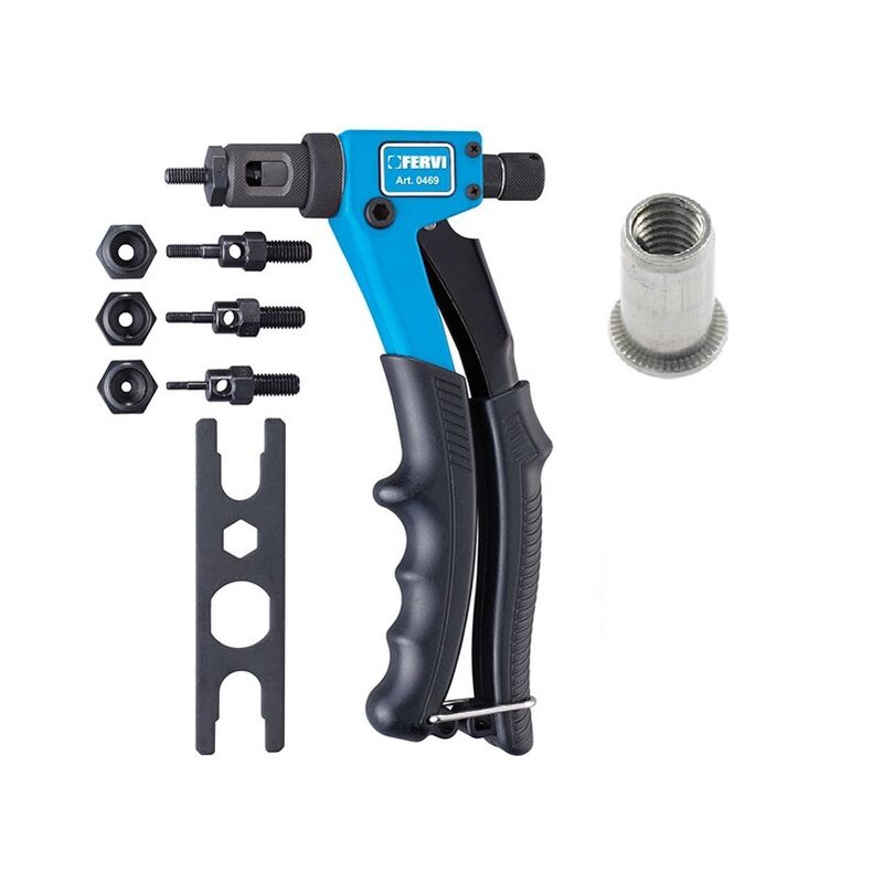 Rivettatrice Per Inserti Filettati Rivetti Filetti M3 M4 M5 M6 Ferv...