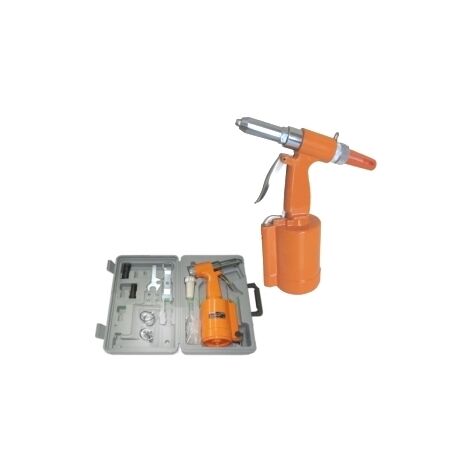 Rivettatrice professionale con accessori ad aria compressa/pneumatica in valigetta