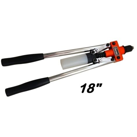 Rivettatrice professionale in alluminio con doppio manico