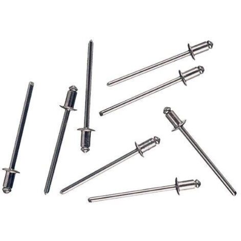 RIVETTI CIECHI IN ALLUMINIO Ø 4,8 X 10 MM. 40 PZ.