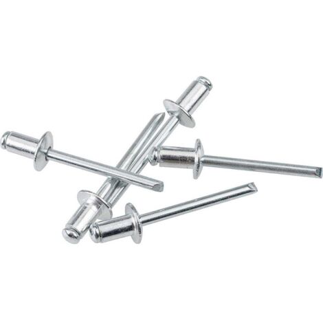 Rivetti ciechi kwb 407470 alluminio 4 mm 10 mm