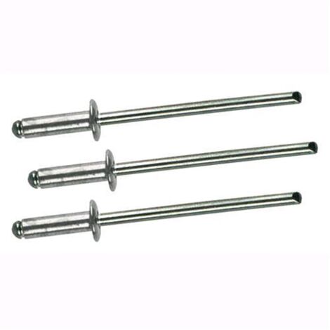 RIVETTI in ALLUMINIO MAURER 4,0x16 mm TESTA LARGA Conf. 500 Pz