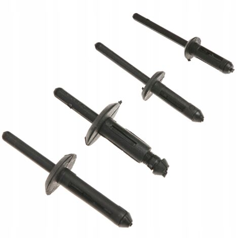 Rivetti plastici per parafanghi coperture motore pistole per rivetti