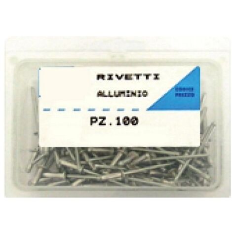 Rivetti yeppon alluminio 3x7 mm confezione 100