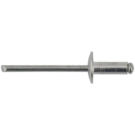 Rivetto A Strappo In Alluminio 4,8 X 16 - Testa 14 Cf. 25 Pz