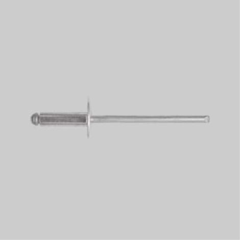 Rivetto a strappo testa larga 4,8x16 mm (50 pezzi)