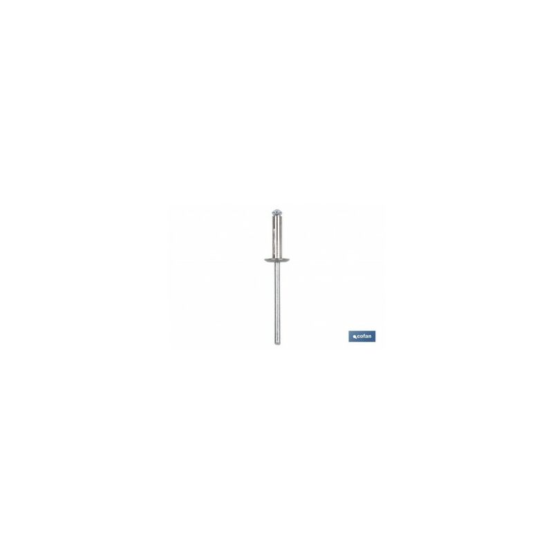 Cofan - Remache flor cabeza ancha 4,0 x 16 mm