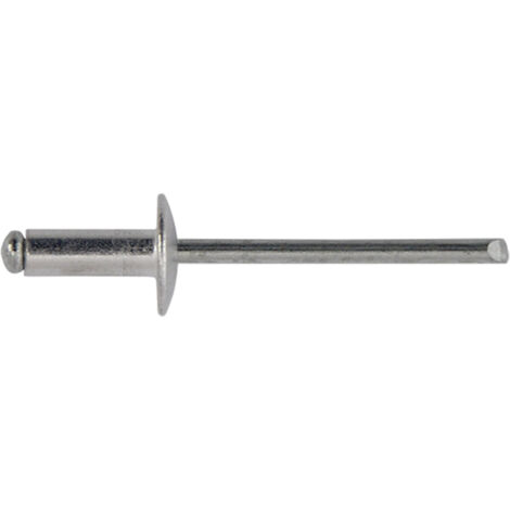 Rivetto alluminio 4,8 x 20 - Ø testa 14 cf. 500 pz