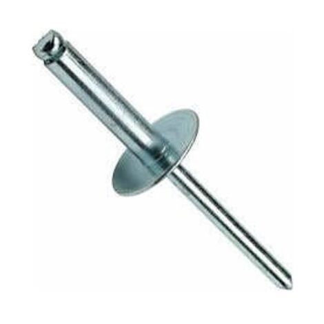 Rivetto in alluminio - (d)4,8 mm x (l)21 mm (ala larga)