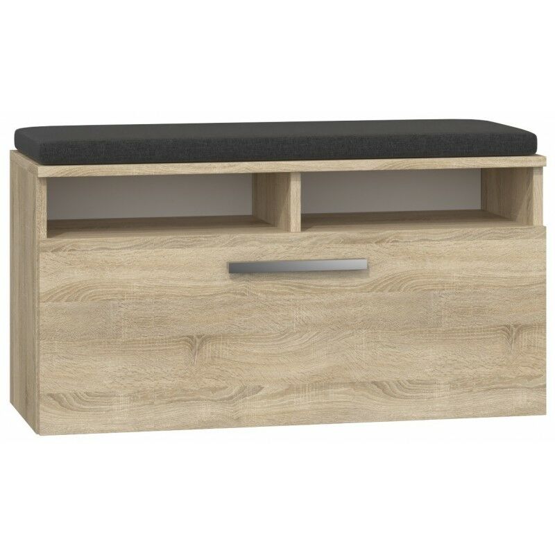 Hucoco - rivi Armoire à chaussures + siège + rangement Porte basculante 46x85x35 6 étagères Meuble chaussures Hucoco - rivi Armoire à chaussures + siège + rangement Porte basculante 46x85x35 6 étagères Meuble chaussures