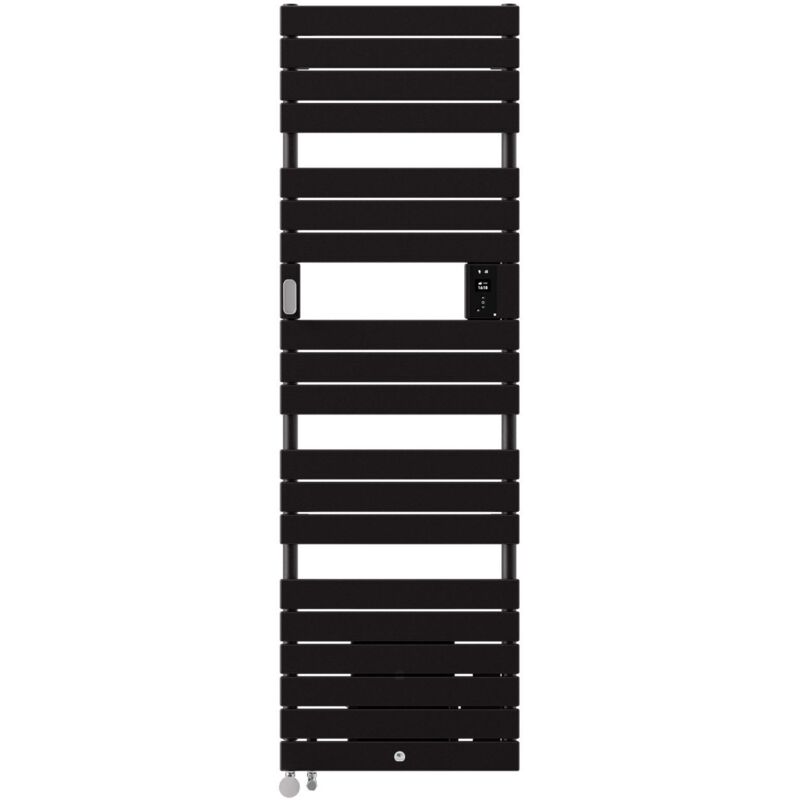 Thermor - radiateur sèche-serviettes riviera 2 mixte avec soufflerie 2000W noir carbone 490239