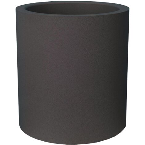 RIVIERA Bac Granit rond - 40 cm - Gris