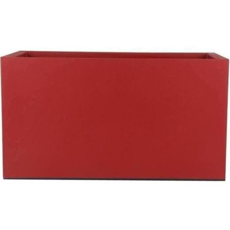 Riviera Granit bac à fleurs rouge 33 L polypropylène