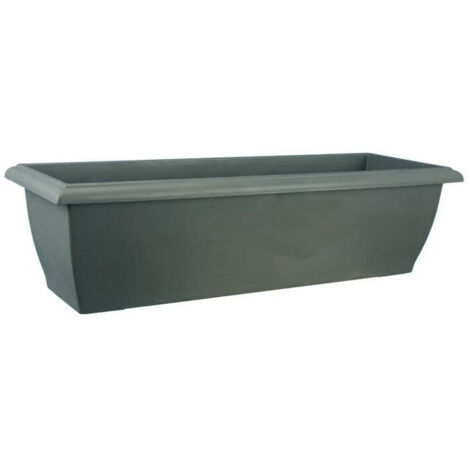 RIVIERA Maceta Grande Evolution 69cm - Capacidad 18l - Gris