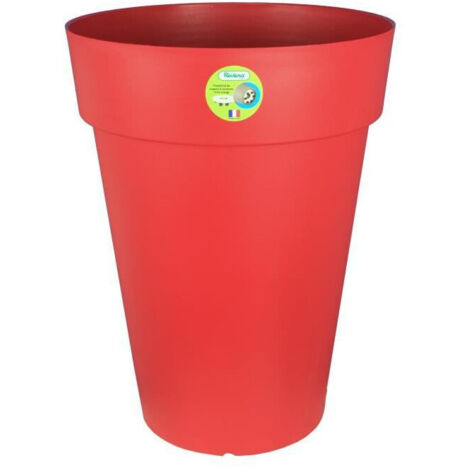 RIVIERA Pot de fleurs Soleilla - Rond - O 40 x 53 cm - Rouge