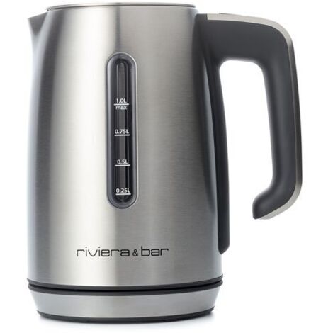 riviera&bar LILA Wasserkocher Stainless Steel 1L