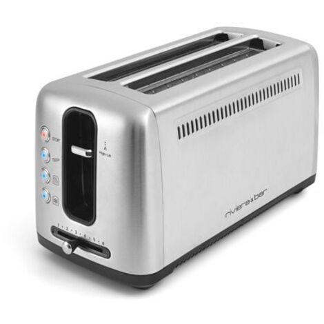 riviera&bar Toaster Stainless Steel 2 Slots XL