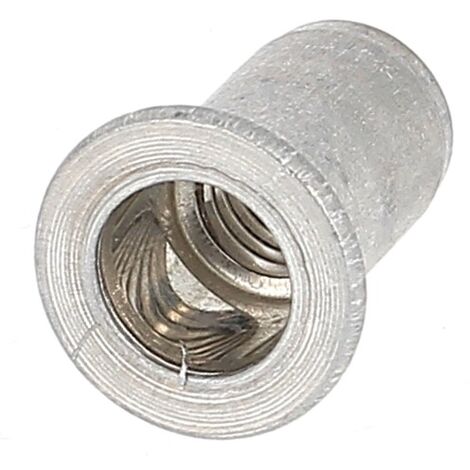 RIVKLE® Tête Plate Fut Cyl.Ouvert M4 Alu Ep. 0.25 A 2.5