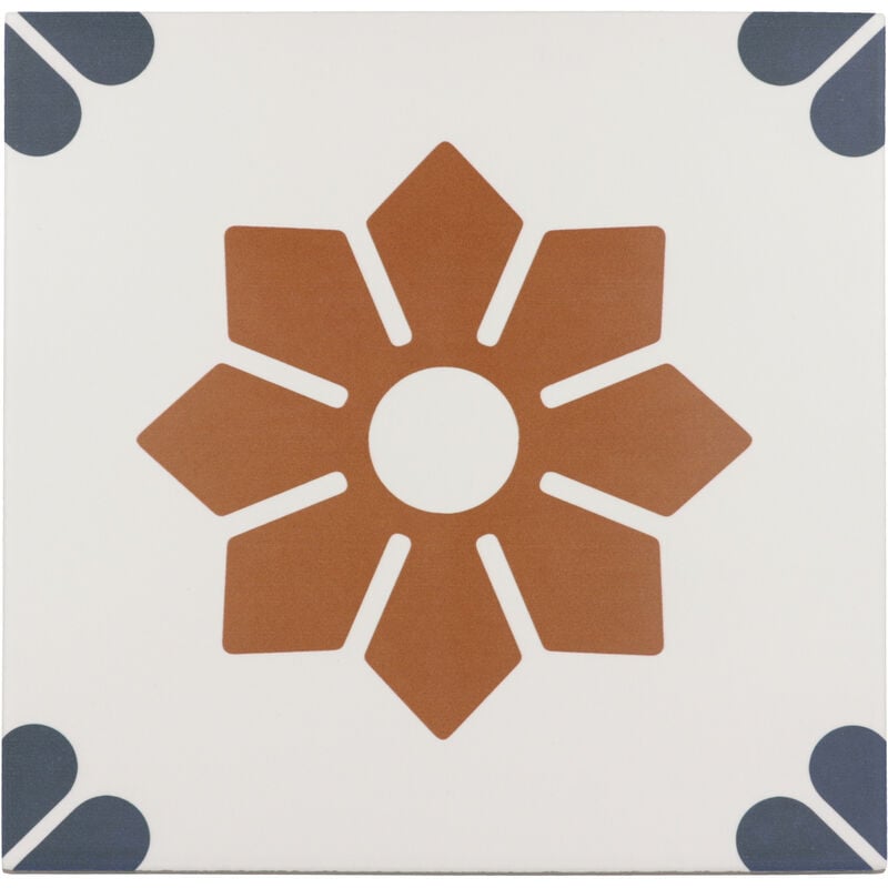 Carrelage sol / mur effet ciment à motif 20x20 cm rivoli - AUSTIN(vendu par boite de 1m2)