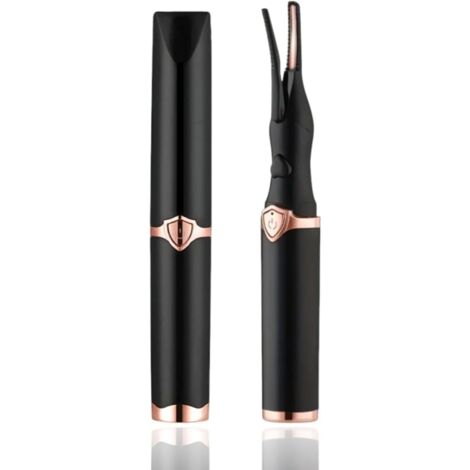 Rizador de pestañas eléctrico, rápido en 10 segundos, natural durante 24 horas, 3 modos de calor USB, con función de seguridad, compatible con rímel, calentado para mujeres