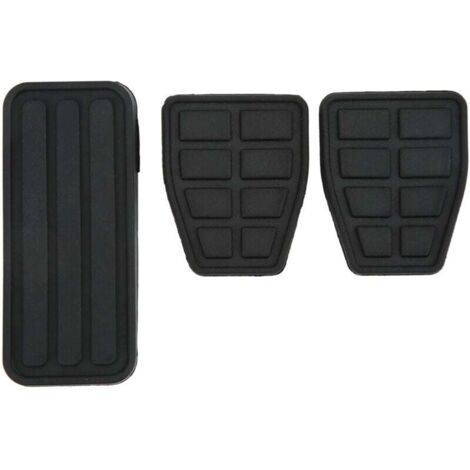 RIZGHWOY Kit de 3 Pièces de Protection de Pédale D'accélérateur et de Frein, Plaquettes en Caoutchouc de Remplacement pour T4 1990 à 2003 avec OEM 171721647 321721173