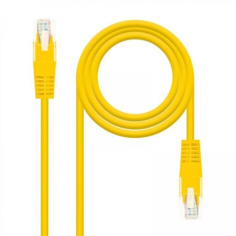 Rj45 Cat6 Cat6 Utp Cu 0,25m Giallo Nanocable 10.20.0400-l25-y