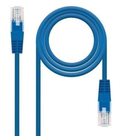 Rj45 Cat6 Utp Cu 0.30m Bleu Nanocable 10.20.0400-l30-bl Rj45 Cat6 Cordon de brassage Cat6